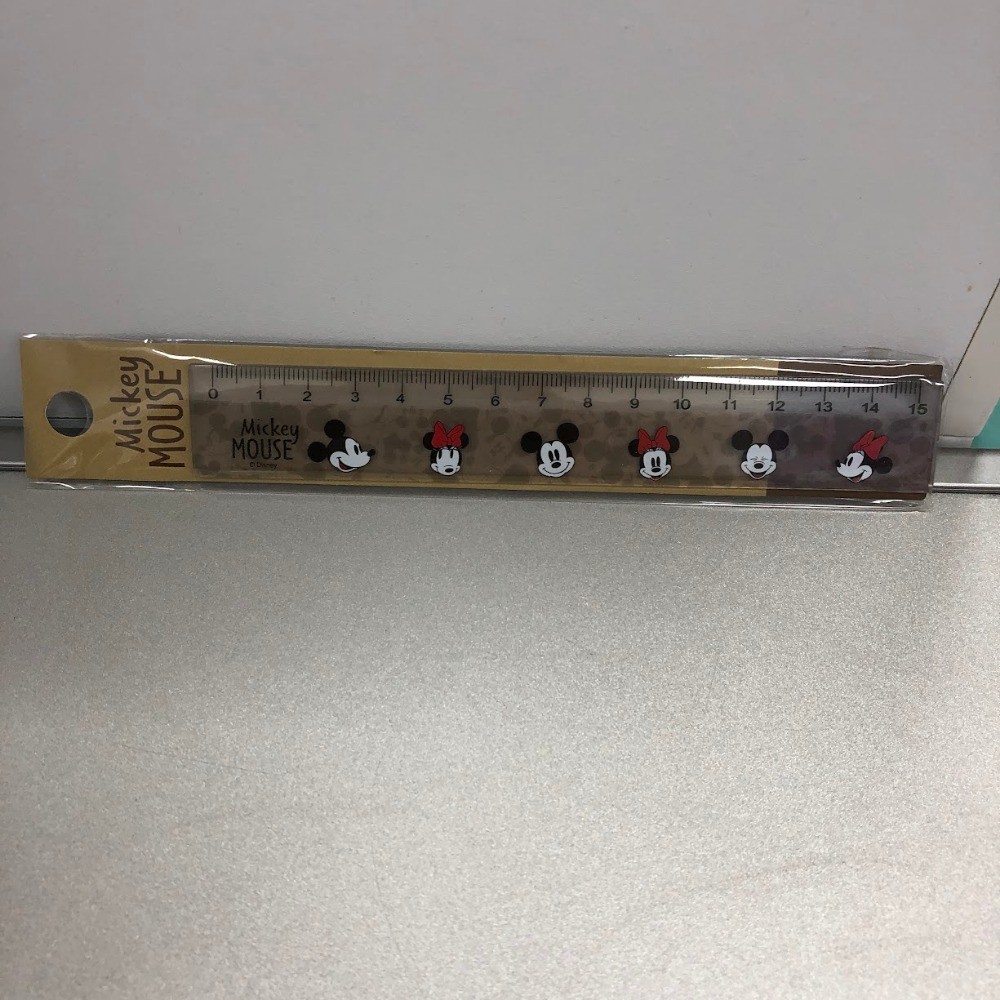 迪士尼(古典米奇)15公分溝引尺-(可選)-規格圖2