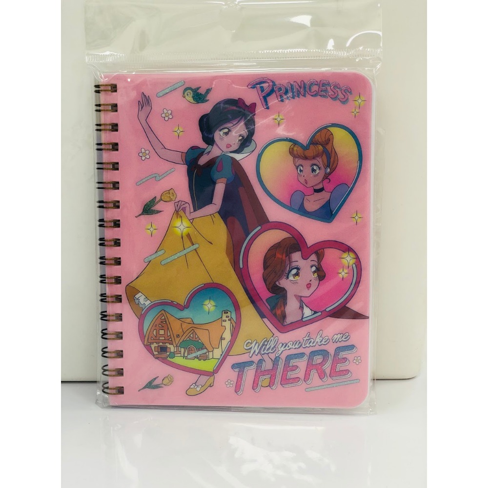 迪士尼(浪漫公主)50K PP線圈筆記本-(可選)-規格圖2