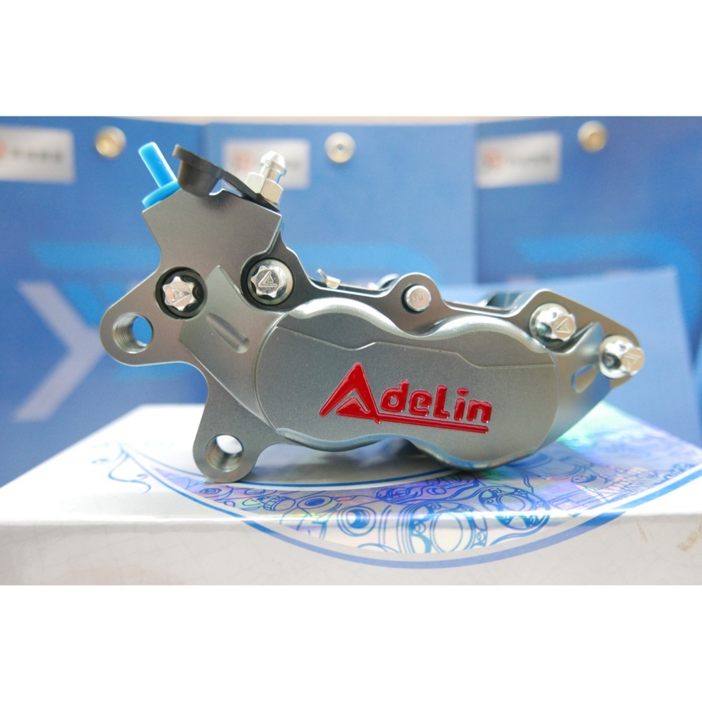 CNC ADELIN Lateral 4 Piston Caliper 對四 CNC 前卡鉗 JETS RCS DRG-細節圖2