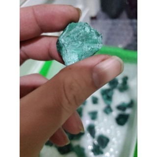 絲絨孔雀石 孔雀石原礦 孔雀石礦標 孔雀石 孔雀石擺件-細節圖4