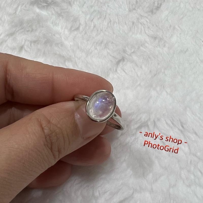 現貨 活口 白月光戒指💍水晶戒指 紫水晶 髮晶 橄欖石 石榴石 托帕石 紫水晶 黃水晶 白水晶 藍珀 月光石 彼得石-細節圖2