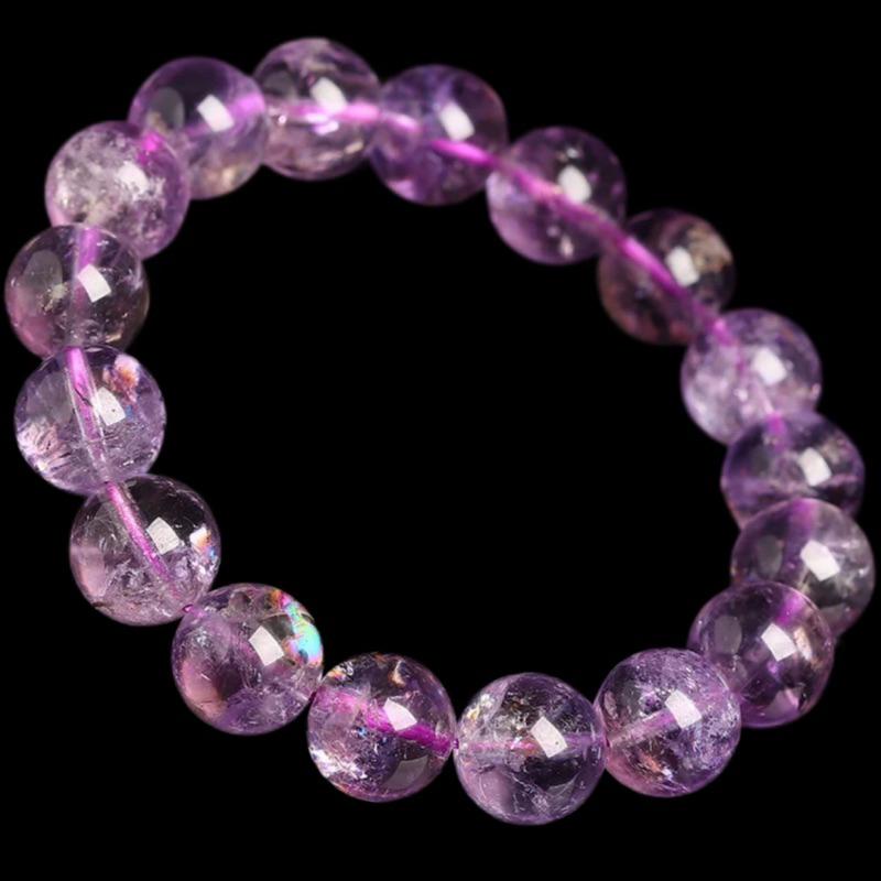 現貨 爆閃 紫阿賽 阿賽斯特萊💞艾美莎莎💞天然阿賽 水晶 串珠手鍊 紫阿賽手珠 紫阿賽手鍊 紫阿賽手鏈 紫阿賽手串 串珠-細節圖2