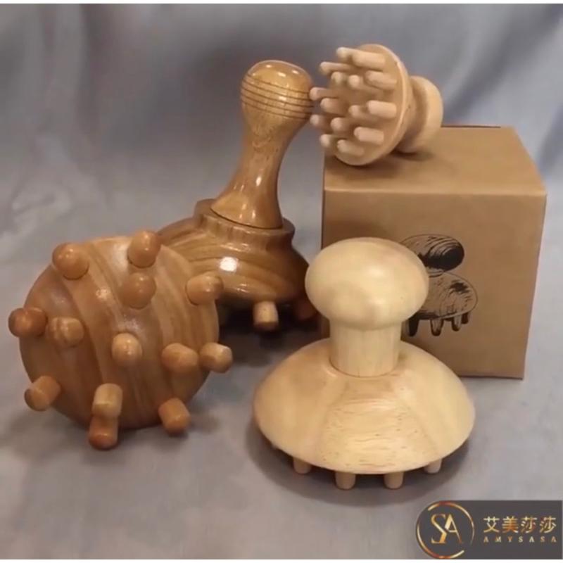 艾美莎莎（滿額送A醇精華液）頭療梳 經絡梳 小章魚經絡梳 八爪魚 撥筋棒 大刀刮痧板 章魚頭療梳 臉刷面部按摩刷撥筋棒-細節圖2