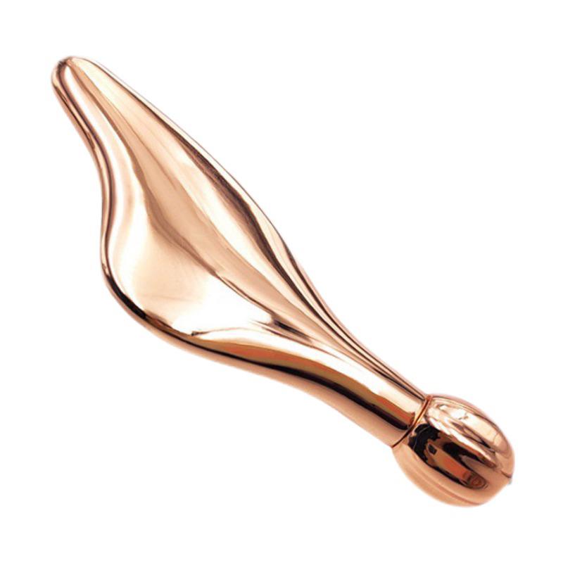 艾美莎莎（送A醇精華液）臉部按摩器 金屬 3D滾輪按摩儀 臉部按摩棒刮痧板 臉部按摩滾輪 按摩滾輪 眼周按摩棒刮痧板-細節圖2