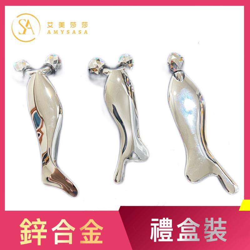 艾美莎莎（送A醇精華液）特大號 3D 高檔美容按摩器 刮板 兩款可挑 美容儀 按摩儀 按摩 夢蝸 小法拉刮痧板 金屬-細節圖5