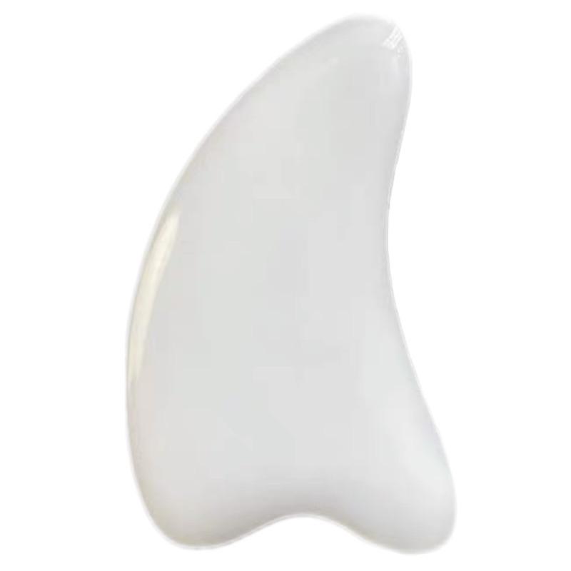 艾美莎莎💞現貨 天然白玉 刮痧板 臉部刮痧 刮痧板 刮痧棒 水晶刮痧板 眼部 頭部 臉按摩刮痧 刮痧棒 撥筋棒 點穴棒-細節圖2