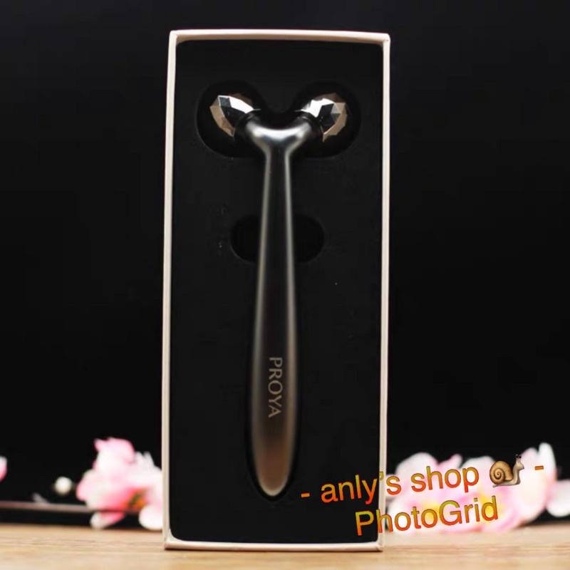 艾美莎莎（送A醇精華液）3D瘦臉儀 面部提拉 精華液導入儀 眼部臉部按摩器 珀萊雅 小法拉刮痧板 金屬刮痧板 按摩器-細節圖4