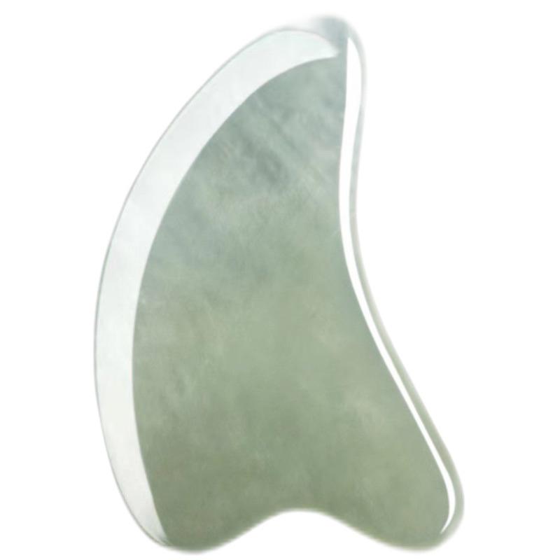 艾美莎莎（送A醇精華液）東陵玉 刮痧板 臉部刮痧 刮痧板 刮痧棒 眼部 頭部 臉按摩刮痧 刮痧棒 撥筋棒 海豚刮痧板-細節圖2