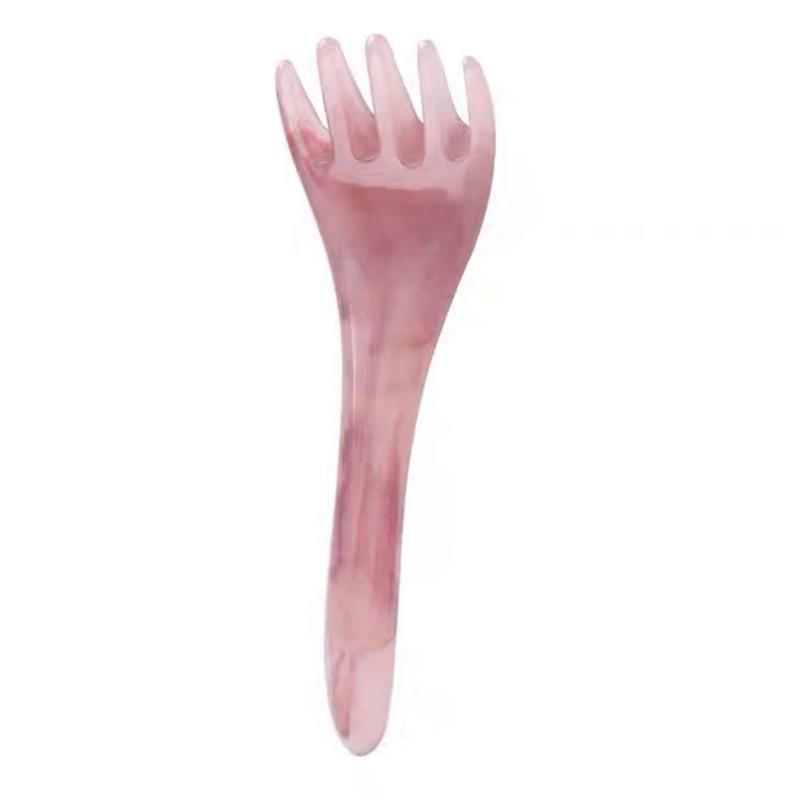 艾美莎莎（滿額送A醇精華液）3D瘦臉儀 面部提拉 精華液導入儀 眼部臉部按摩器 珀萊雅 小法拉刮痧板 金屬刮痧板 按摩器-細節圖2