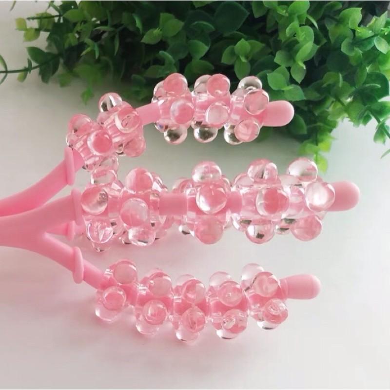 現貨 胸部按摩器 艾美莎莎 美體刷 胸刷 穴道按摩器 乳房按摩器 美胸按摩刷 乳房按摩器 按摩棒 推脂按摩器 推脂器-細節圖3