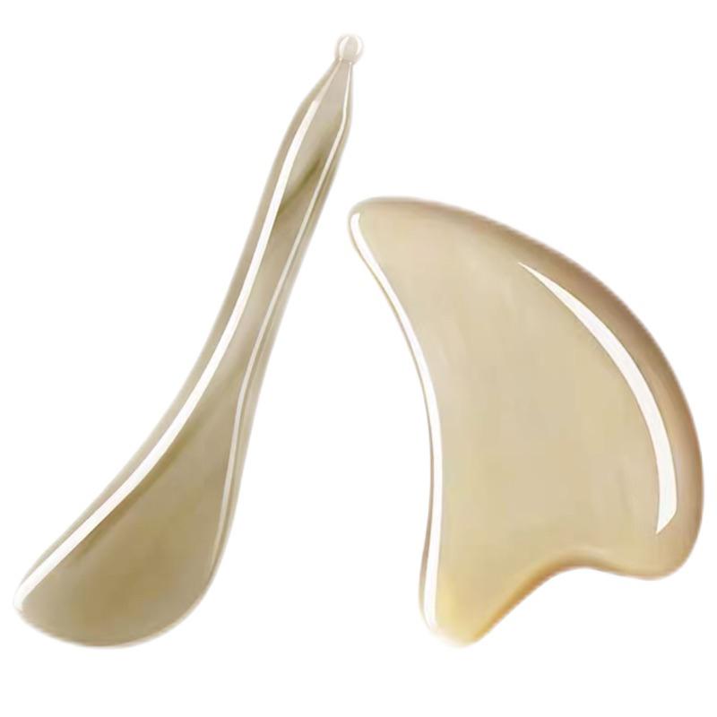 現貨 特厚 天然牛角 四方刮痧板💞艾美莎莎💞牛角刮痧板 臉部刮痧板 撥筋棒 臉部按摩 刮痧牛角 按摩板 撥筋板 刮臉板-細節圖2