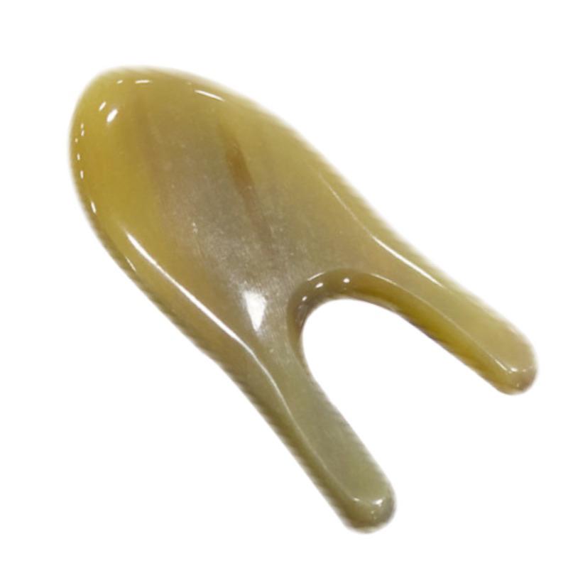 艾美莎莎💞現貨 精品 天然牛角刮痧板 鼻子按摩器 牛角眼刮 臉部刮痧板 臉部按摩 魚形刮痧板 刮痧神器 牛角鼻刮 挺鼻器-細節圖2