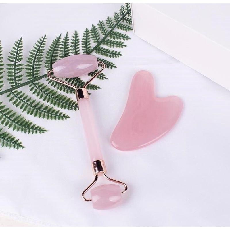 艾美莎莎（滿額送）樹脂 玉石按摩滾輪 水晶滾輪按摩棒 玉石按摩器 紫水晶按摩器如懿傳推臉器 臉部按摩 面部按摩 刮痧板-細節圖6