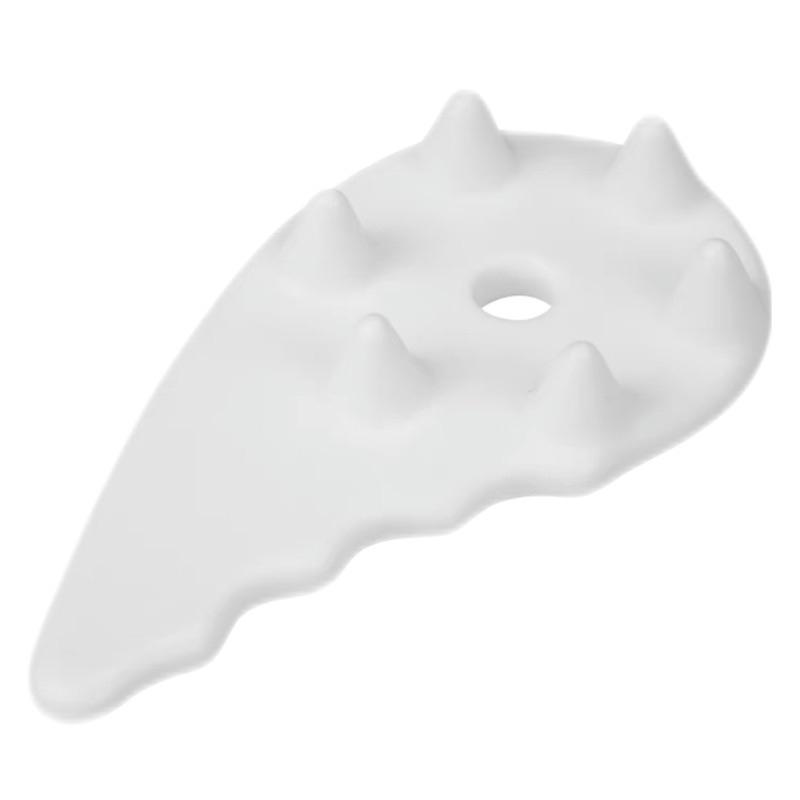 現貨 精品陶瓷刮痧板 艾美莎莎💞頭部刮痧板 陶瓷梳 頭部按摩 頭部舒壓刮痧板 頭梳吳依霖 Ceramic Gua Sha-細節圖2