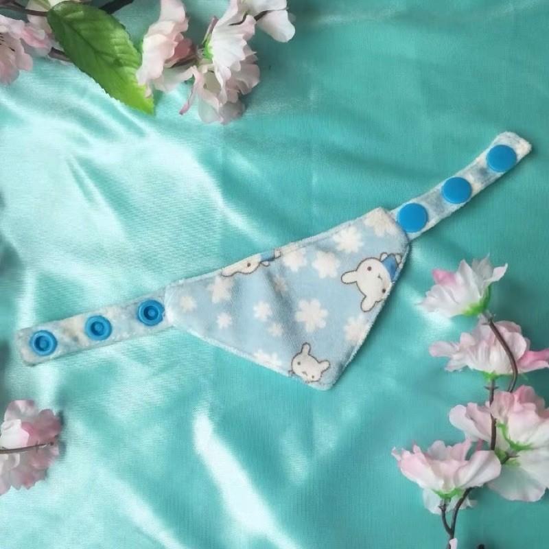 現貨 出清 兔子圍巾 兔子口水巾 兔子衣服 兔子服飾 兔子三角巾兔窩棉窩天竺鼠窩蒙古包松鼠棉窩寵物加熱墊龍貓窩-細節圖6