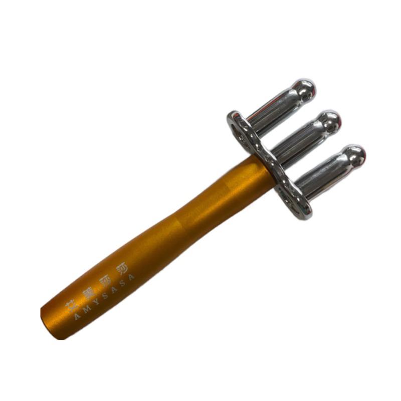 艾美莎莎💞新款 正品 7000高斯三叉 美容院款 磁療棒 排酸 經絡棒按摩面部 磁叉經絡棒肩頸排酸棒疏通經絡棒-細節圖2