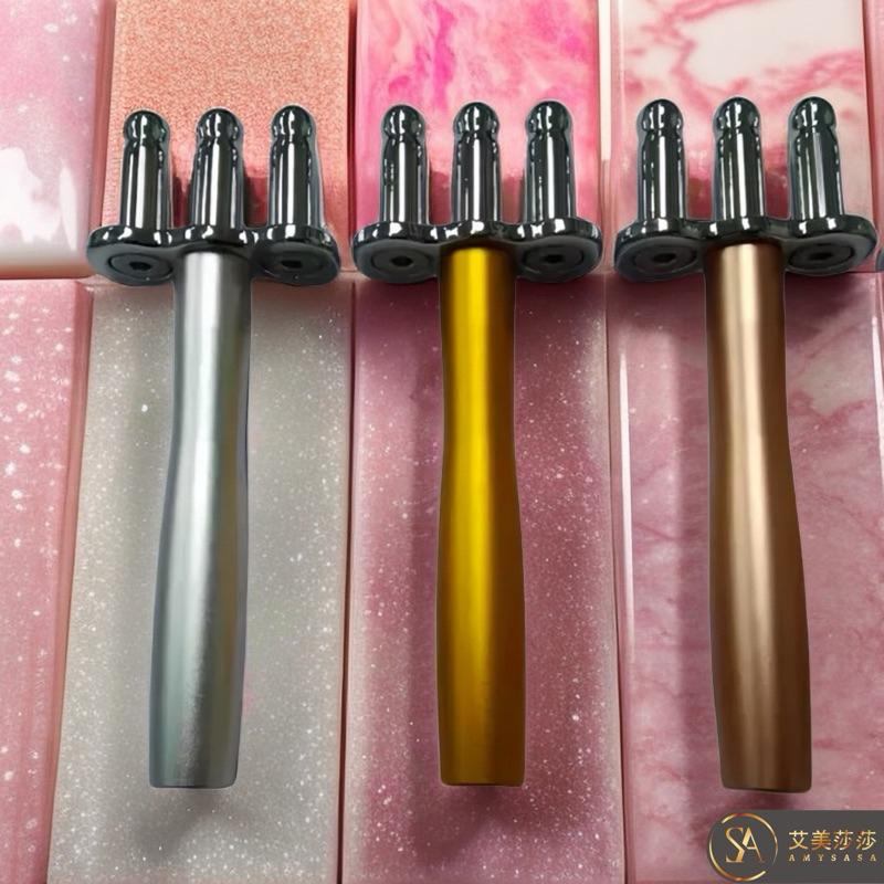 艾美莎莎💞新款 正品 7000高斯三叉 美容院款 磁療棒 排酸 經絡棒按摩面部 磁叉經絡棒肩頸排酸棒疏通經絡棒-細節圖3