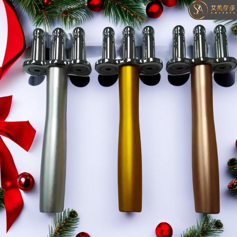 艾美莎莎💞新款 正品 7000高斯三叉 美容院款 磁療棒 排酸 經絡棒按摩面部 磁叉經絡棒肩頸排酸棒疏通經絡棒-細節圖4