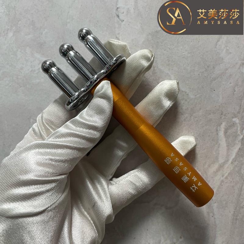 艾美莎莎💞新款 正品 7000高斯三叉 美容院款 磁療棒 排酸 經絡棒按摩面部 磁叉經絡棒肩頸排酸棒疏通經絡棒-細節圖6