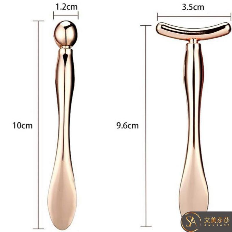 現貨 艾美莎莎 日本熱銷 熱傳導按摩棒 空姐 眼睛按摩棒 眼部按摩棒 臉部按摩棒 鯨魚棒 滾珠按摩 金屬 空姐 撥筋棒-細節圖7