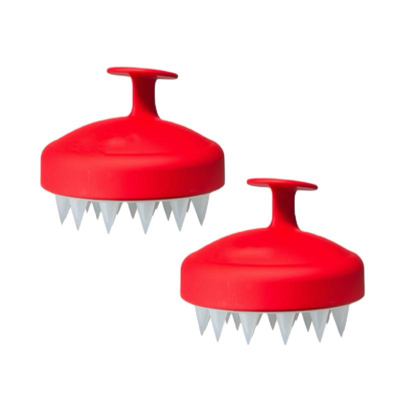 艾美莎莎💞現貨 頭皮按摩洗頭刷洗頭按摩刷 洗頭皮 頭皮按摩刷 洗頭刷 洗頭按摩梳 嬰兒洗頭刷 洗髮刷 頭皮按摩洗髮刷-細節圖3