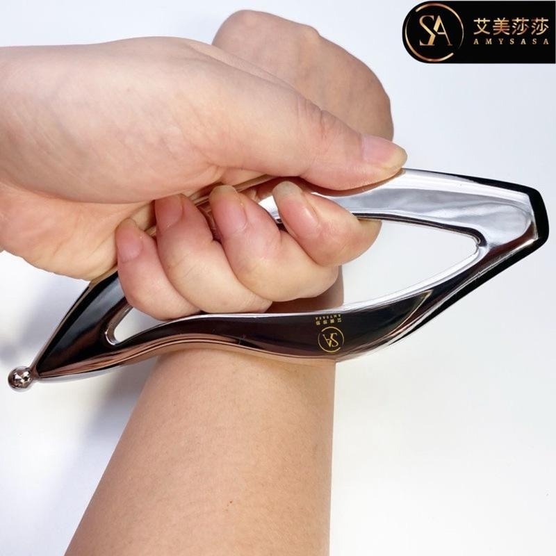 艾美莎莎💞現貨精品 304 葉子 魚形 不銹鋼筋膜刀 筋膜刀 推拿理療不銹鋼刮痧刀 刮痧按摩 筋膜 肌肉放鬆 筋骨放鬆-細節圖3