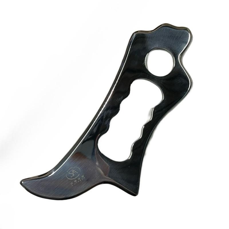 艾美莎莎💞精品 316 不銹鋼筋膜刀 筋膜刀 推拿理療不銹鋼刮痧刀 刮痧按摩 筋膜 筋骨肌肉健身放鬆 按摩刮痧工具-細節圖2