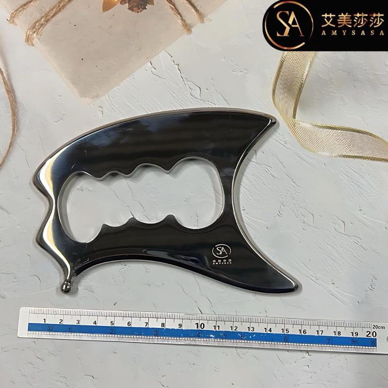 艾美莎莎💞現貨 精品 316不銹鋼筋膜刀 筋膜刀 推拿理療不銹鋼刮痧刀 刮痧按摩 筋膜放鬆 肌肉放鬆 筋骨放鬆-細節圖4