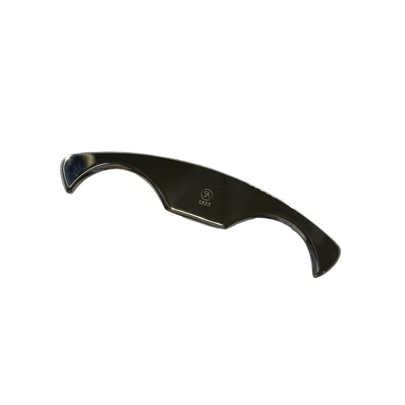 艾美莎莎💞現貨316-8mm不鏽鋼筋膜刀筋膜刀 刮痧按摩 蝙蝠刀 刮痧板按摩器 按摩刀 健身刮痧板 筋肉放鬆撥筋 刮痧刀-細節圖2