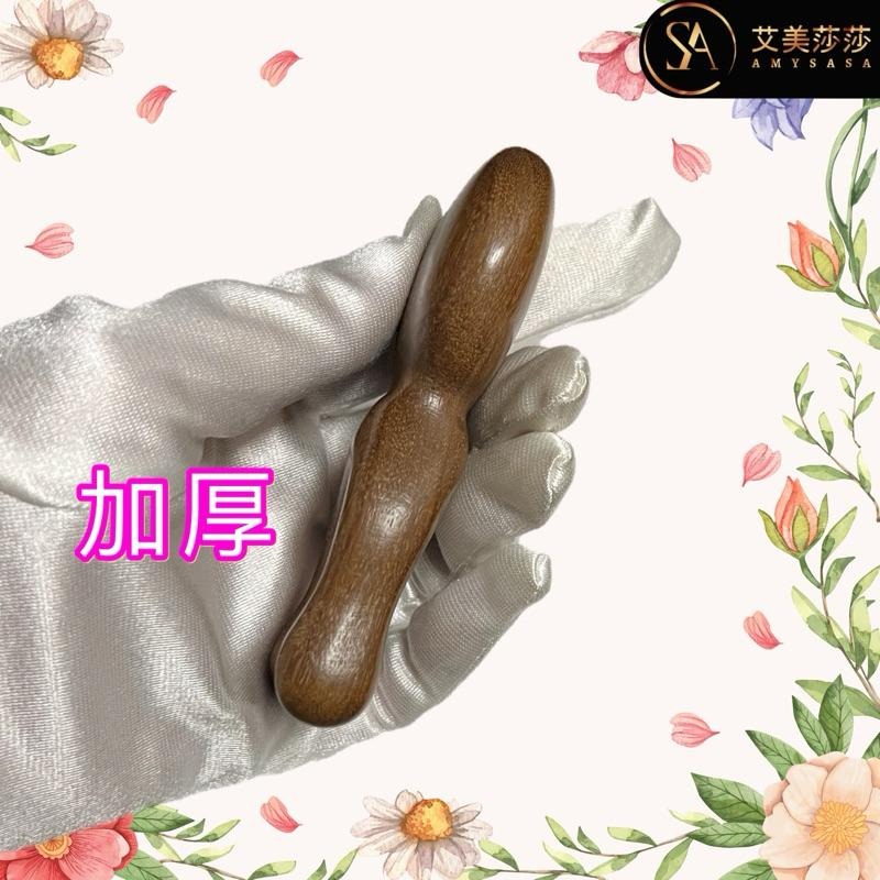 艾美莎莎💞現貨 檀木梳 撥筋棒 鼻子按摩 鼻翼按摩臉部按摩器 迎香穴 鼻樑按摩 刮鼻子 綠檀按摩梳 刮痧器 頭部頭療刮痧-細節圖2