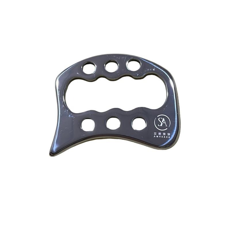 艾美莎莎💞現貨316 6mm不鏽鋼筋膜刀筋膜刀 刮痧按摩 A形刀 刮痧板按摩器 按摩刀 健身刮痧板 筋肉放鬆 撥筋按摩刀-細節圖2