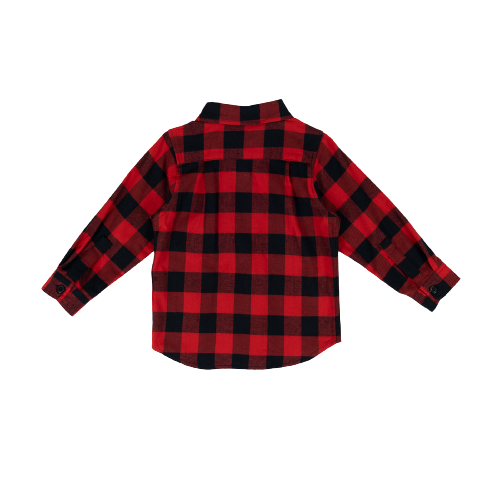 【台灣賣家24H出貨】經典格紋襯衫 男女童長袖襯衫 兒童長袖上衣 中大童衛衣 韓版休閒襯衫 襯衫式外套 棉質襯衫格子襯衫-細節圖3