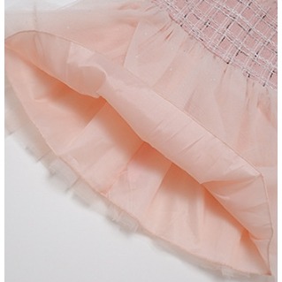 【台灣賣家24H出貨】女童秋裝新款小香風紗裙套裝兒童洋氣時尚 小女孩長袖套裝蓬蓬裙 過年女童兩件式套裝背心連身裙小外套-細節圖8