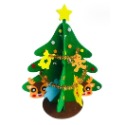 【台灣賣家24H出貨】耶誕節 聖誕節 手工 DIY 拼貼 不織布 鈴鐺 耶誕樹 聖誕樹 創意 美勞 材料包 派對 佈置-規格圖10