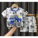 【台灣賣家24H出貨】薄款兒童短袖套裝 寶寶家居服 夏季新款男童服裝 男女童T恤 兒童短袖短褲 男女童短袖套裝男女童裝-規格圖8