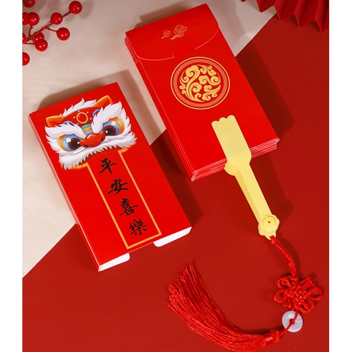 【台灣賣家24H出貨】創意扇子红包袋 兔年吉利扇形招财红包 醒獅紅包 福兔紅包 扇形紅包袋 紅包袋 新年紅包袋紅包封-細節圖3