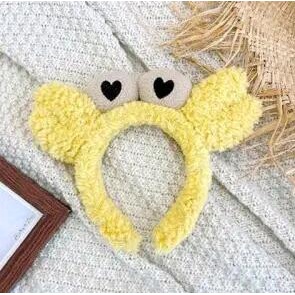 🍓小雨媽的童言童語🍓現貨2021網红卡通螃蟹髮箍女生洗臉束髮帶韓國可愛甜美仙女森系超仙髮卡箍立體造型髮箍-細節圖4