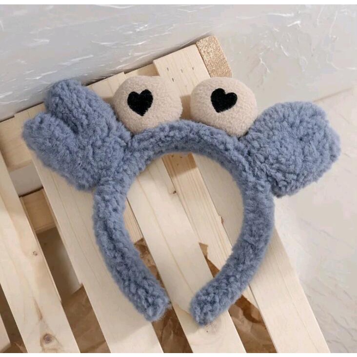 🍓小雨媽的童言童語🍓現貨2021網红卡通螃蟹髮箍女生洗臉束髮帶韓國可愛甜美仙女森系超仙髮卡箍立體造型髮箍-細節圖5