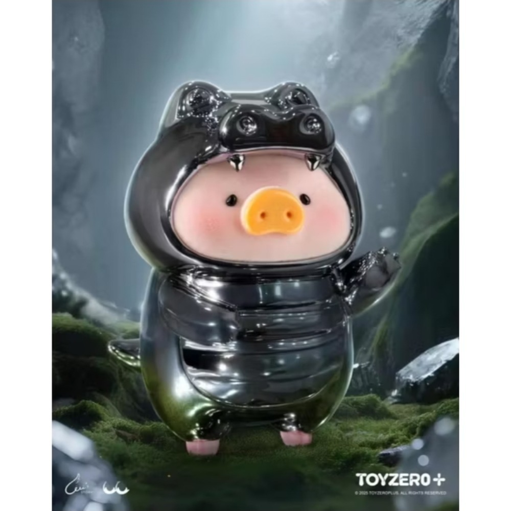 絕對正版 TOYZERO+ LuLu豬 罐頭豬🩷異色長頸鹿 雪山象 閃鱗鱷魚 孔雀 咖波 漢堡-細節圖7