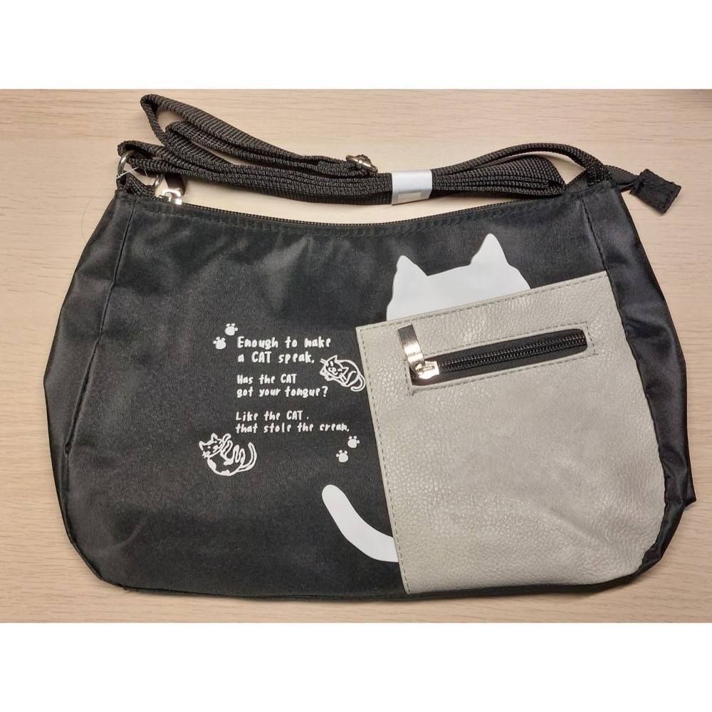 ★現貨 2024新款★ 可愛小貓從口袋探出頭系列 - 休閒 側背包/肩背包/斜背包-規格圖5
