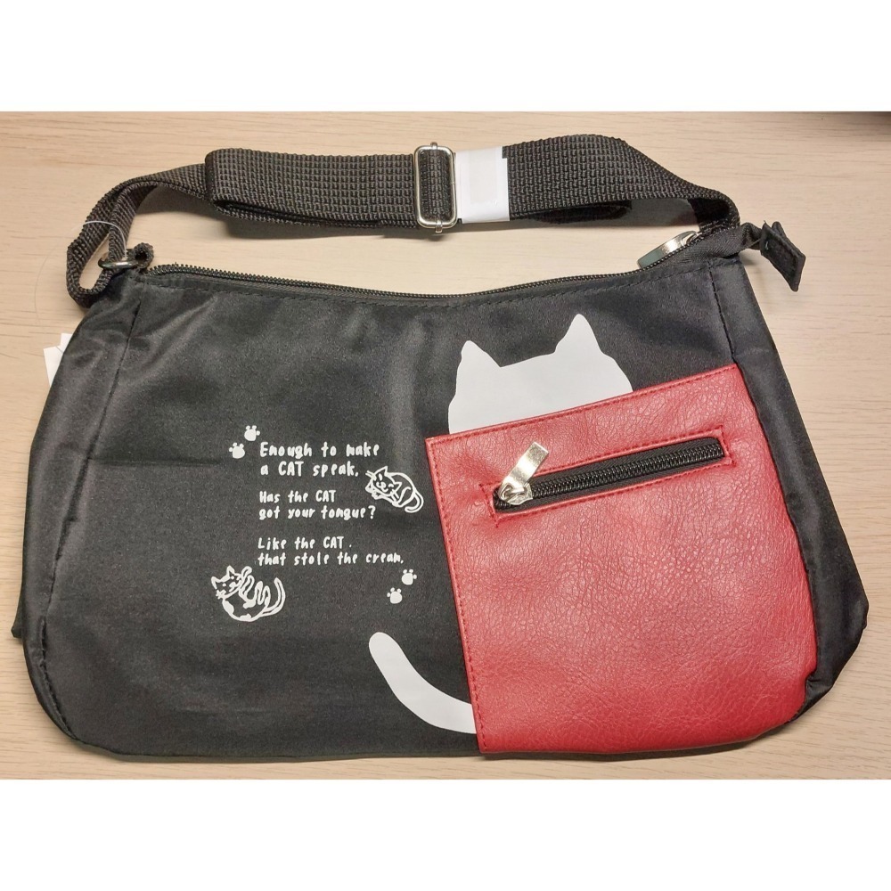 ★現貨 2024新款★ 可愛小貓從口袋探出頭系列 - 休閒 側背包/肩背包/斜背包-規格圖5