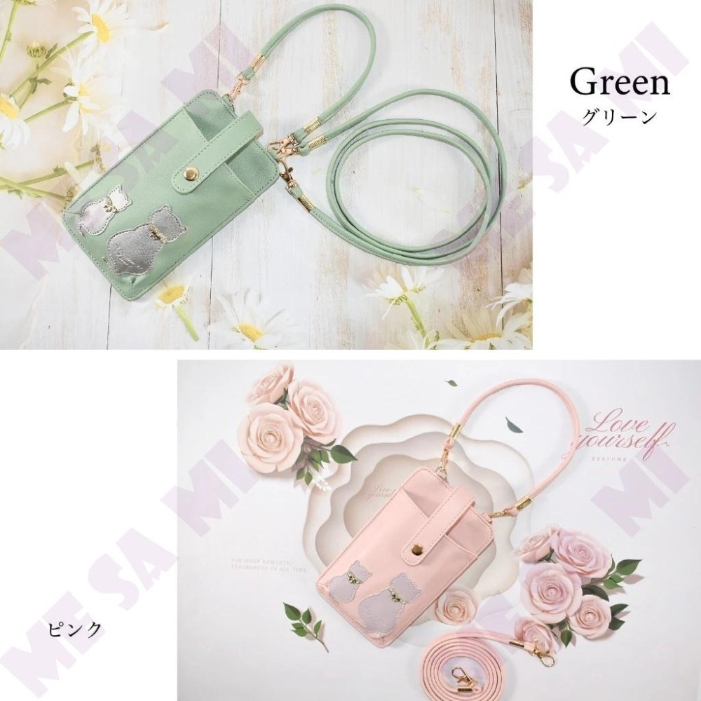 ★現貨★ 可愛貓咪背影系列 ─ 手機包 / 皮夾 / 零錢包/ 側背包 / 收納包 (可拆肩帶)-細節圖6