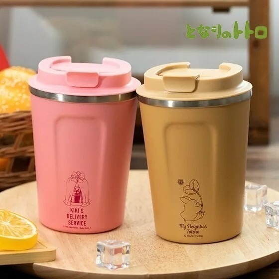 〔現貨〕吉卜力-龍貓TOTORO-不銹鋼水杯350ml ☆正版授權-細節圖2