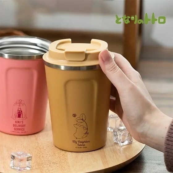 〔現貨〕吉卜力-龍貓TOTORO-不銹鋼水杯350ml ☆正版授權-細節圖3