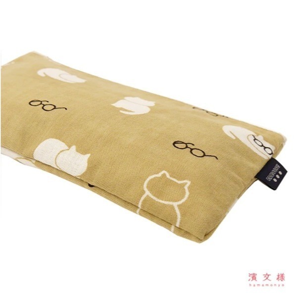 〔現貨〕濱文樣 Hamamonyo-眼鏡貓多功能收納袋☆日本製造-細節圖2