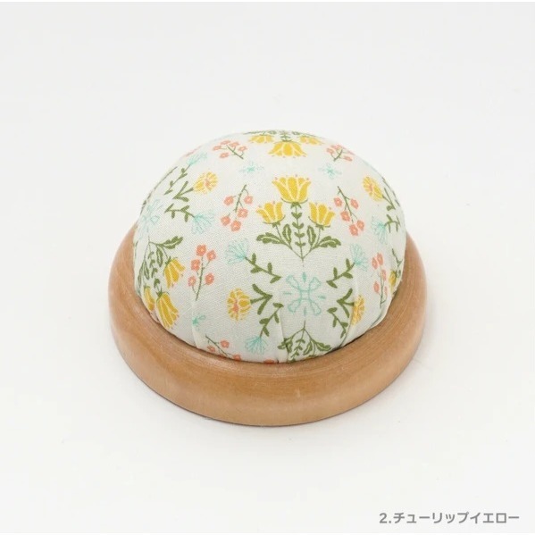 〔天然木針插包〕鬱金香7×7×4cm