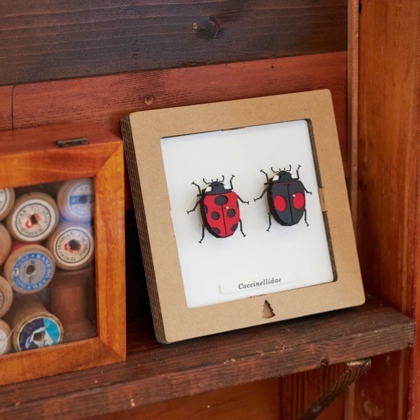 質感紙藝材料包♡簡單手作療癒靜心-昆蟲系列 日本製造-規格圖4