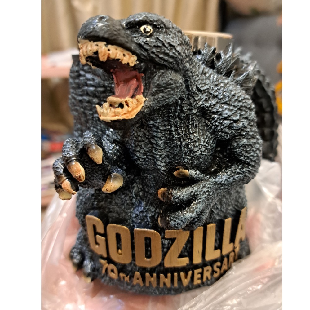 哥吉拉咆哮馬克杯 70週年紀念杯450ml-細節圖2