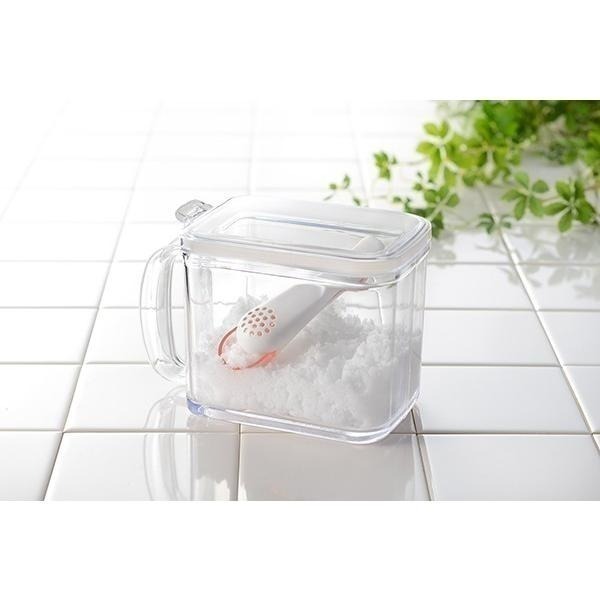 24hr出貨🦔日本製 AUX Leye 不沾手 灑鹽器 計量鹽匙 塩巴匙 塩巴量匙 灑鹽湯匙 鹽篩 防潮 防結塊-細節圖6