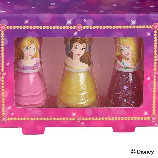 24hr出貨✈️日本限定 Disney 迪士尼公主 兒童指甲油 可撕式 禮物 亮片 珠光 指甲油 生日禮物 撕除式-細節圖9